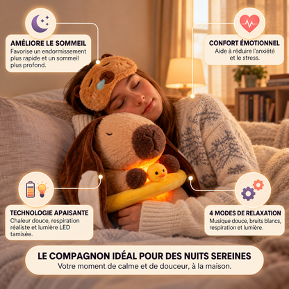 🐹 CapiCalm™ | Le capybara qui respire avec vous