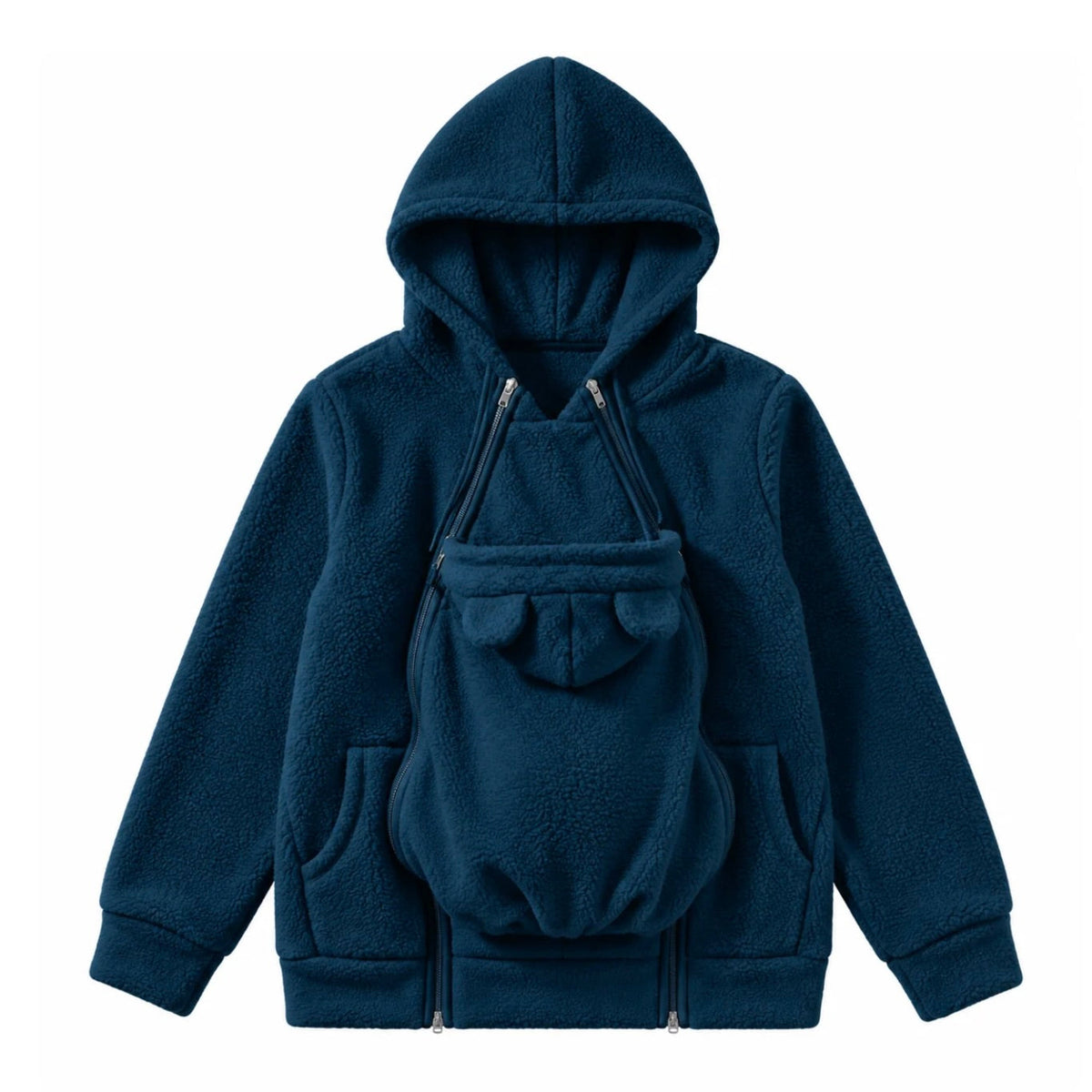 🤍 CocoonMum™ - Veste de portage 2 en 1 en polaire