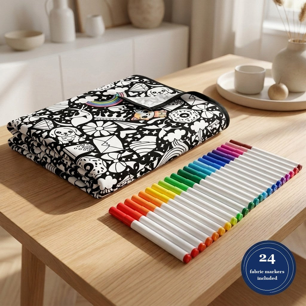 🎨 ColorSoft™ – La couverture à colorier soi-même