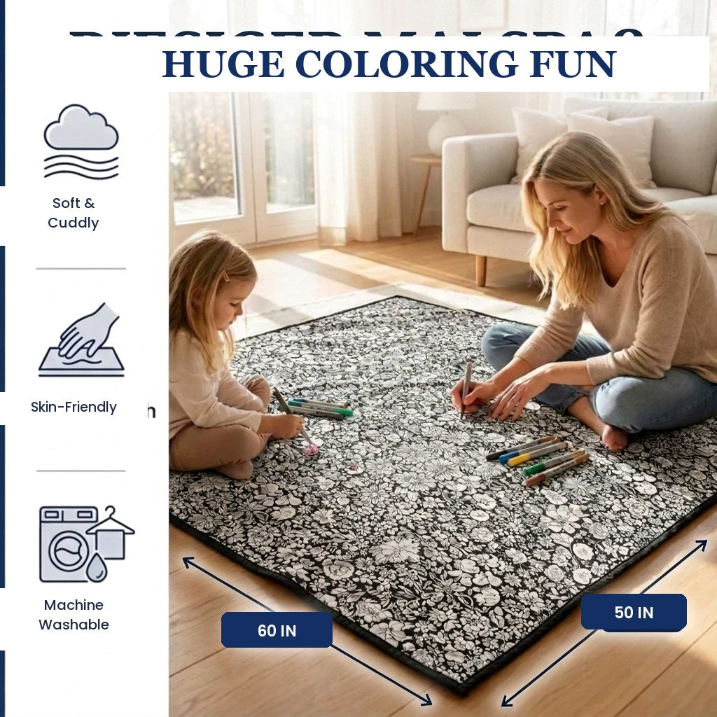 🎨 ColorSoft™ – La couverture à colorier soi-même